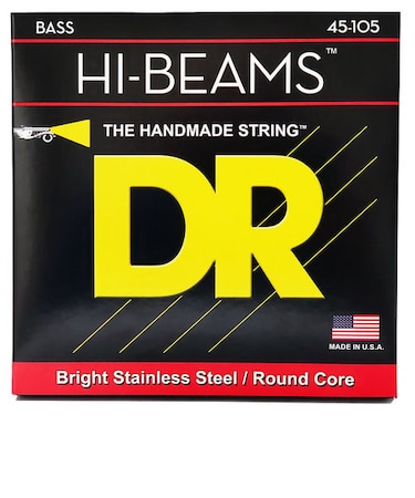HI-BEAM MR-45 Stainless Medium 045-105 エレキベース弦【ディーアール ハイビーム】