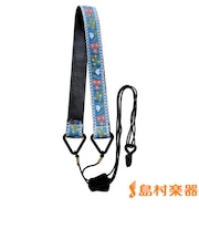 NO1200/BLU カミヤ ウクレレストラップ