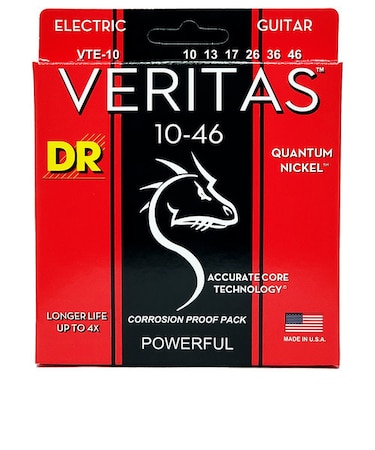 VERITAS VTE-10 MEDIUM 010-046 エレキギター弦【ディーアール ヴェリタス】