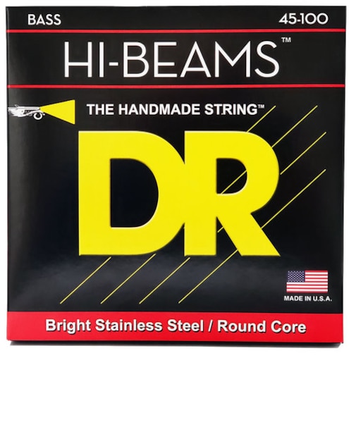 HI-BEAM MLR-45 Stainless Medium Light 045-100 エレキベース弦【ディーアール ハイビーム】