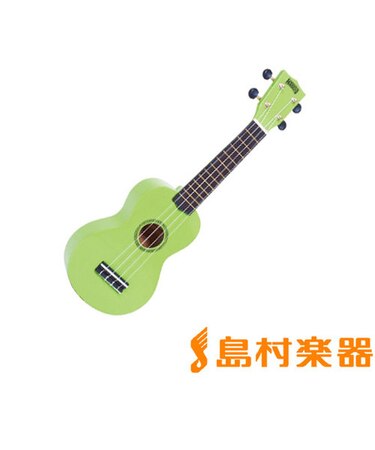 MR1 GN (グリーン) ソプラノウクレレ ケース付属 レインボーシリーズ