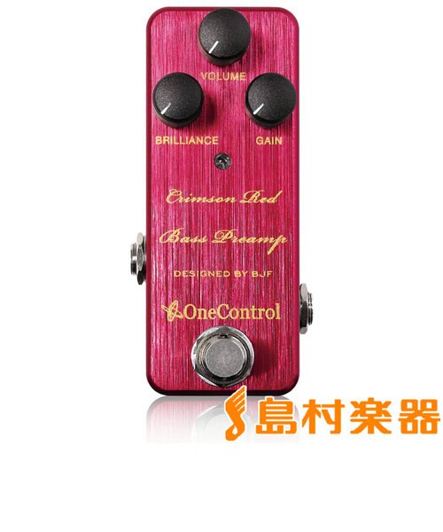 Crimson Red Bass Preamp ベースプリアンプ｜シマムラガッキの通販