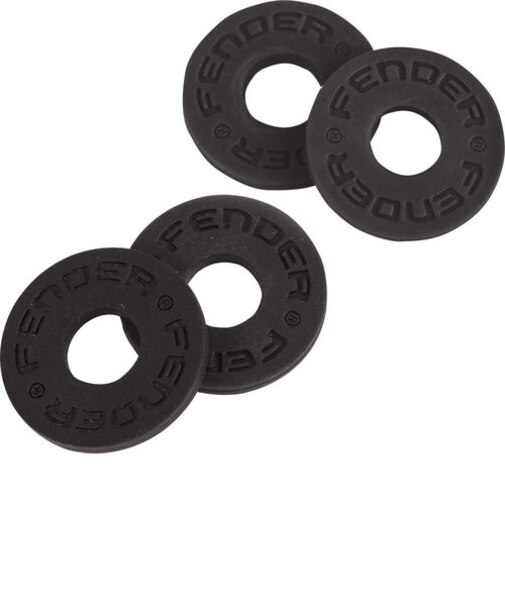 Fender Strap Blocks 4-Pack Black ストラップブロック ストラップラバー
