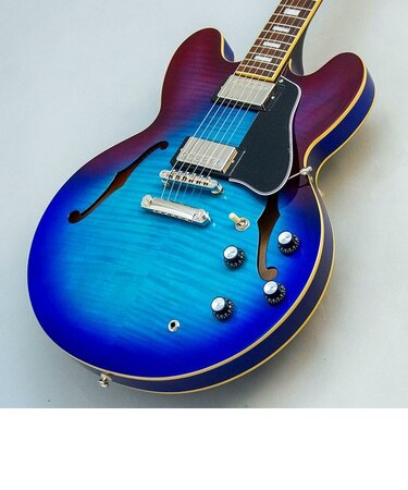 ES-335 Figured/Blueberry Burst セミアコギター｜シマムラガッキの 