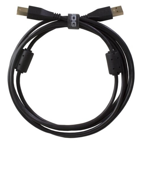 Ultimate Audio Cable USB 2.0 A-B Black Straight USBケーブル 1m ストレート オーディオケーブル