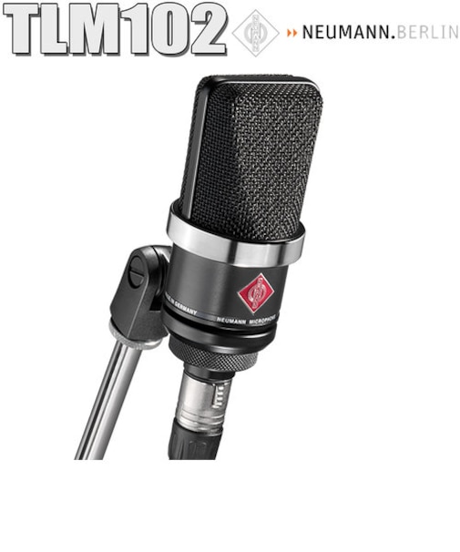 TLM 102 ブラック BK コンデンサーマイク ボーカル アコギにオススメ