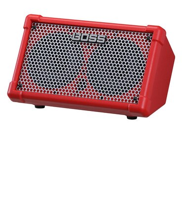 CUBE Street II Red ギターアンプ ステレオアンプ 10W 電池駆動 路上ライブ 小規模ライブ