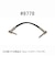 BDC 9778 15LL 21 パッチケーブル 【15cm L-L】