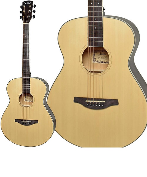 アコースティックギター ナチュラルフィニッシュ SFG-15 Natural Satin アコースティックギター 艶消し塗装 小ぶりな