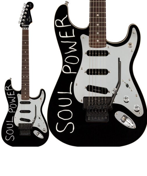Tom Morello Stratocaster Rosewood Fingerboard Black エレキギター 【トム・モレロ シグネチャー】