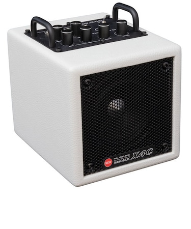 NANOBASS X4C White ベースアンプ モバイルバッテリー駆動対応モデル