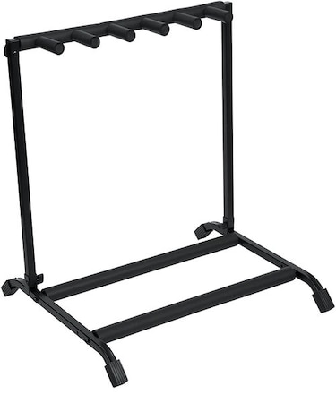 RI-GTR-RACK5 ギタースタンド ギターラック 5本立て 5本用 エレキ アコギ ベース対応