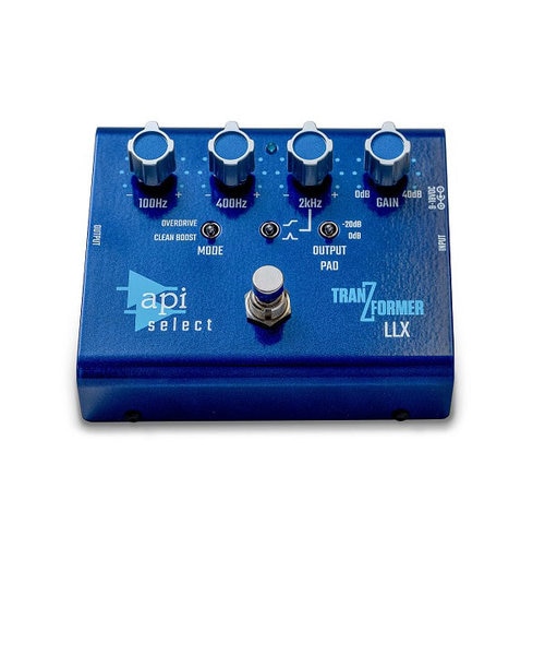 API tranzformer LLX ベース用プリアンプ・EQ エフェクター APIから待望のベース用EQ/プリアンプ登場！