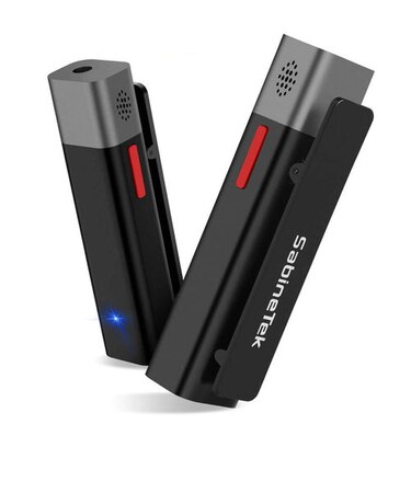 スマートマイク [2個セット] 3.5mmケーブル 付 Bluetooth 小型 ワイヤレス マイク