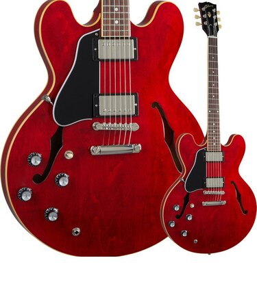 ES-335 Left Handed Sixties Cherry 左利き用 レフティエレキギター セミアコ