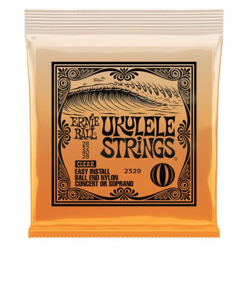 UKULELE BALL END NYLON STRINGS CLEAR P02329