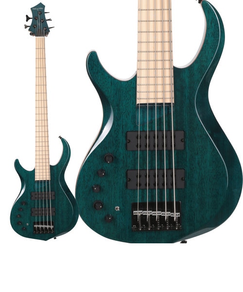 Marcus Miller M2 エレキベースレフティ 5弦 青 Marcus Miller M2-5 LH TRANSPARENT BLUE 5弦ベース 左利き用 レフティ