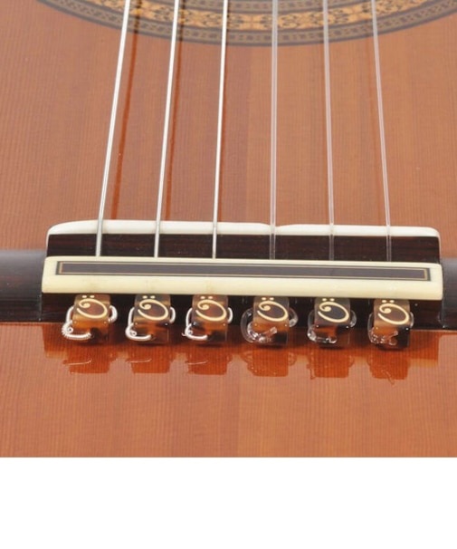 TST-G BR ストリングタイ クラシックギター用 ブラウン 6個セット