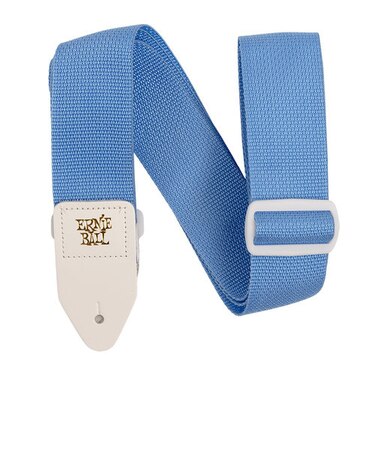 SOFT BLUE & WHITE POLYPRO GUITAR STRAP ポリプロ・ストラップ