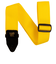 YELLOW & BLACK POLYPRO GUITAR STRAP ポリプロ・ストラップ