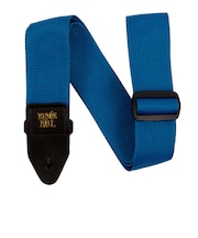 PEARL BLUE & BLACK POLYPRO GUITAR STRAP ポリプロ・ストラップ