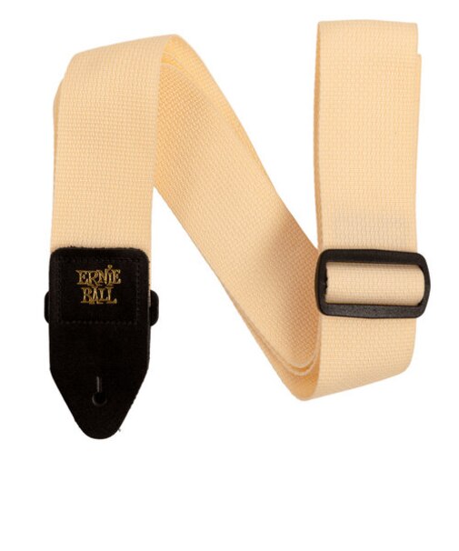 CREAM & BLACK POLYPRO GUITAR STRAP ポリプロ・ストラップ