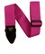 RASPBERRY & BLACK POLYPRO GUITAR STRAP ポリプロ・ストラップ