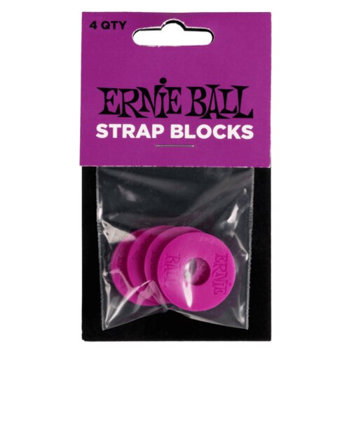 STRAP BLOCKS 4PK - PURPLE ストラップブロック ストラップラバー