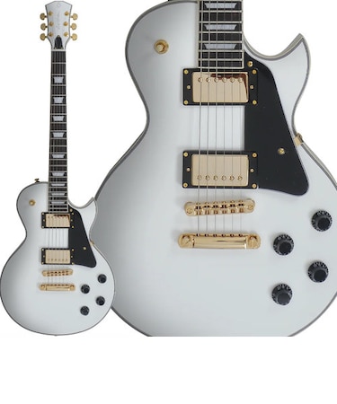 Larry Carlton L7 WH エレキギター レスポールカスタムタイプ ホワイト 白