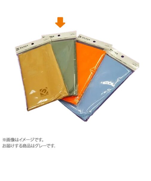 EGC-60 GLY ネルクロス 日本製 楽器用お手入れクロス グレー