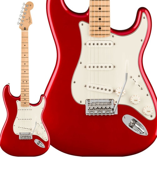 Player Stratocaster Candy Apple Red エレキギター ストラトキャスター ｜シマムラガッキの通販｜&mall（アンドモール）三井ショッピングパーク公式通販