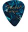 PREMIUM CELLULOID PICKS 351 SHAPE 12 PACK Medium Ocean Turquoise