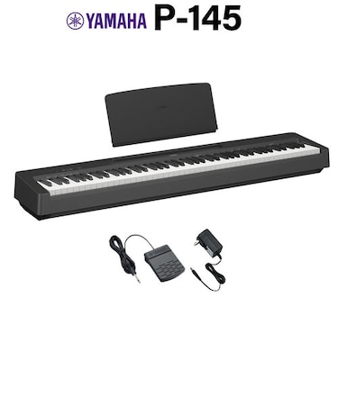 P-145B ブラック 電子ピアノ 88鍵盤