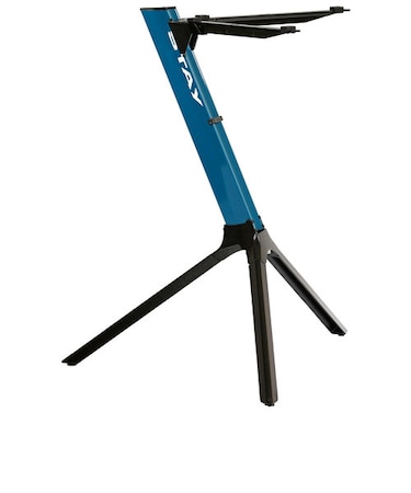 Compact ブルー 軽量 2.0kg 76鍵盤 キーボードスタンド ケース付き