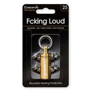 Fcking Loud 25 イヤープロテクター 耳栓 [ ヘヴィメタル / ハードスタイル 等]