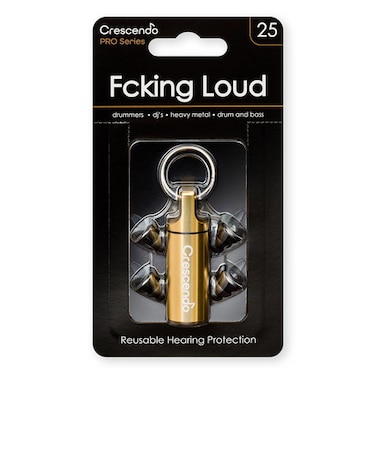 Fcking Loud 25 イヤープロテクター 耳栓 [ ヘヴィメタル / ハードスタイル 等]