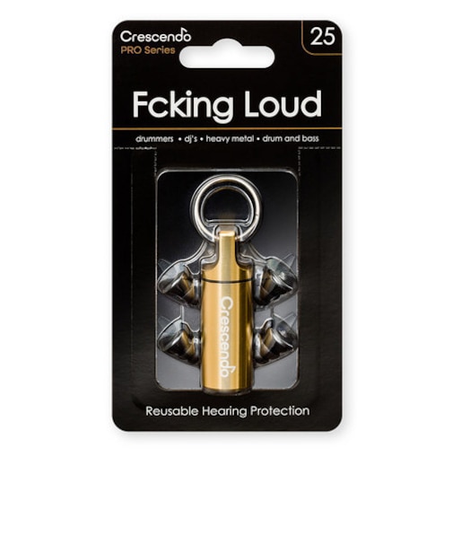 Fcking Loud 25 イヤープロテクター 耳栓 [ ヘヴィメタル / ハードスタイル 等]