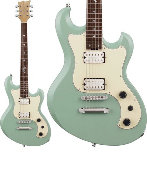 ULTRATONE Anon See Thru Surf Green 千早 愛音 エレキギター BanG Dream! MyGO!!!!!