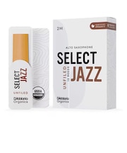ORGANIC SELECT JAZZ リード アルトサックス用 【アンファイルド】 【硬さ:2M】 【10枚入り】