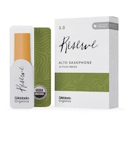 ORGANIC RESERVE リード アルトサックス用 【ファイルド】 【硬さ:3.0】 【10枚入り】