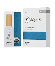 ORGANIC RESERVE リード Ｂ♭クラリネット用 【ファイルド】 【硬さ：3.5】 【10枚入り】