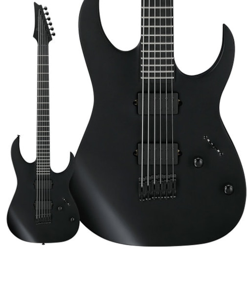 RGRTBB21 (Baritone) BKF (Black Flat) バリトンエレキギター 28インチスケール ソフトケース付属