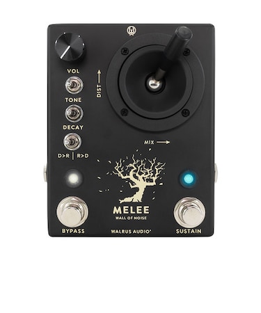 MELEE Black (ブラック) エフェクター ディストーション／リバーブ