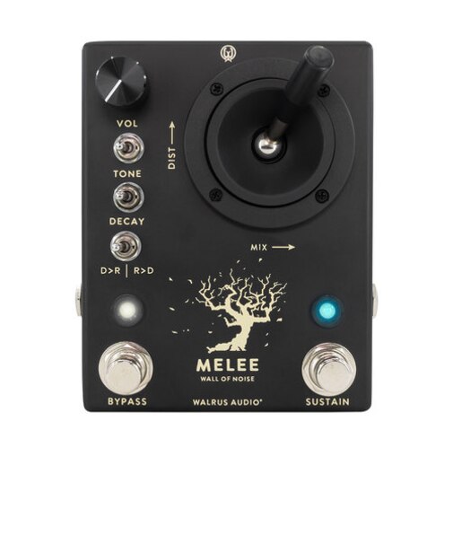 MELEE Black (ブラック) エフェクター ディストーション／リバーブ