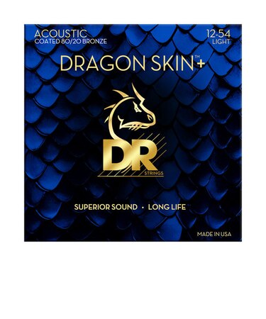 DRAGON SKIN+ 80/20ブロンズ ライト 012-054 アコースティックギター弦
