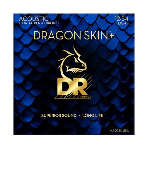 DRAGON SKIN+ 80/20ブロンズ ライト 012-054 アコースティックギター弦