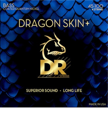DRAGON SKIN+ クァンタムニッケル ミディアムライト 045-100 ベース弦