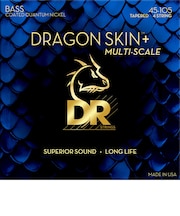 DRAGON SKIN+ クァンタムニッケル ミディアム マルチスケール 045-105 ベース弦