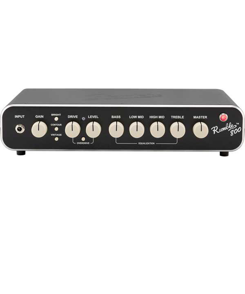 Rumble 800 HD ベースヘッドアンプ 800W フットスイッチ / キャリング