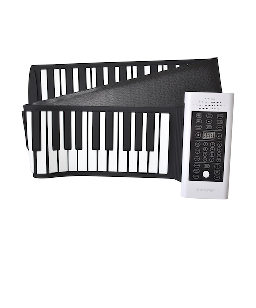 ORIPIA88 WH 折りたたみ式電子ピアノ MIDIキーボード 88鍵盤